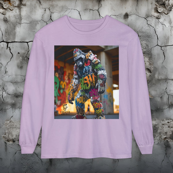 Graffiti Squatch Long Sleeve Tee