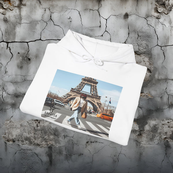 Eiffel Tower Travel Hoodie – Paris Photo Pullover