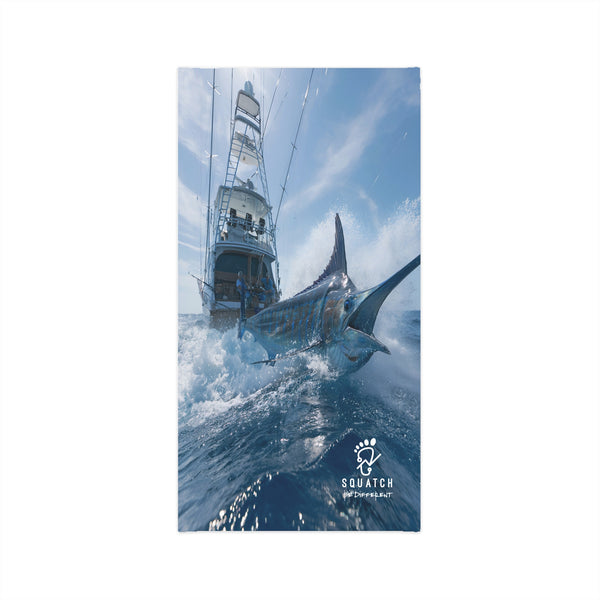 Deep Blue - Marlin Offshore Neck Gaiter — Lightweight Fishing Face Shield